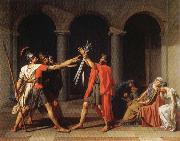 Jacques-Louis David THe Oath of the Horatii Germany oil painting artist